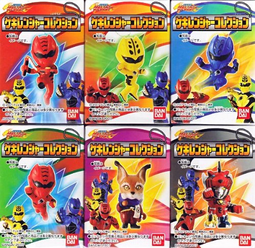 Amazon.co.jp: 獣拳戦隊ゲキレンジャー ゲキレンジャーコレクション 全