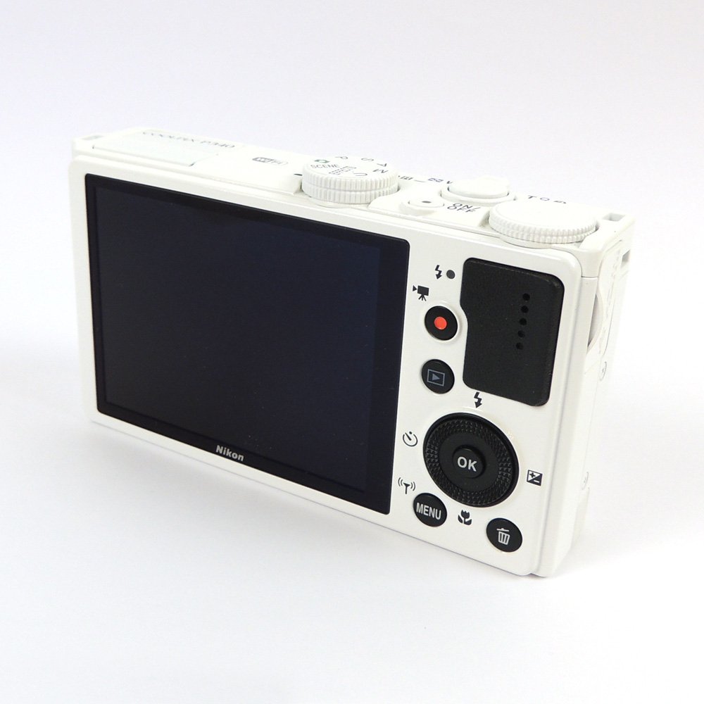 Amazon | Nikon デジタルカメラ P340 開放F値1.8 1200万画素 ホワイト