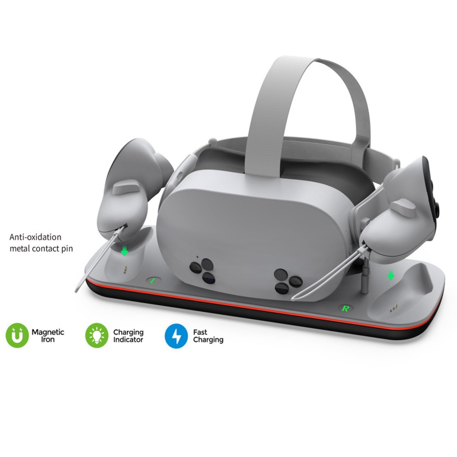 Amazon.co.jp: XBERSTAR Quest 3 充電ドック for Meta Quest 3 S/for