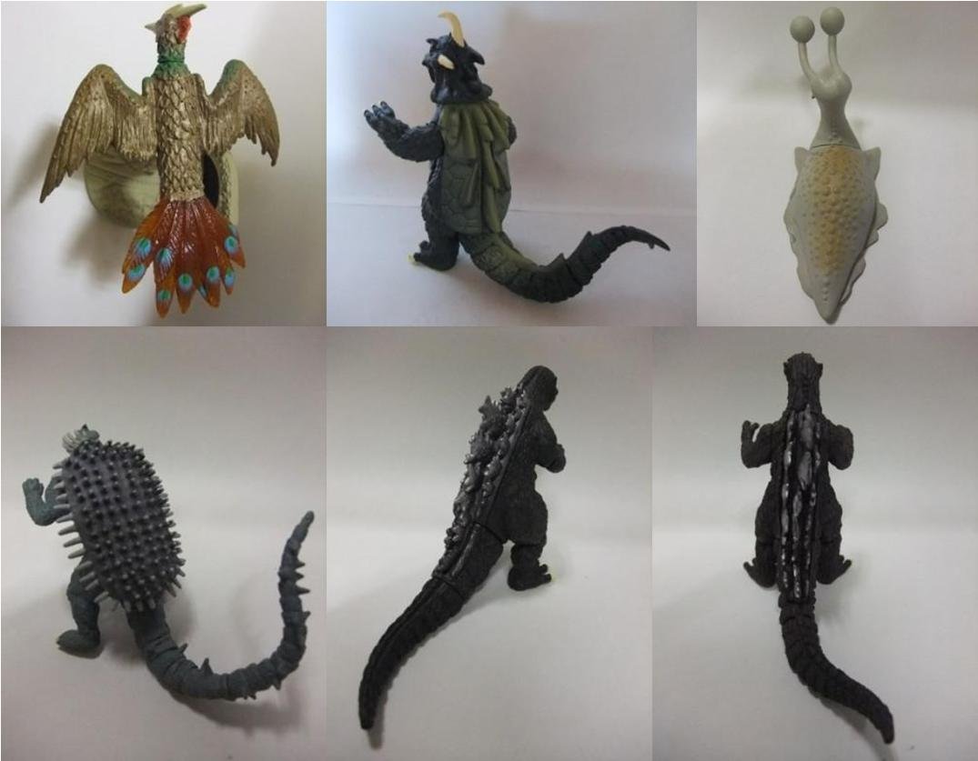 Amazon.co.jp: HG円谷英二セレクション 全6種フルセット ゴジラ