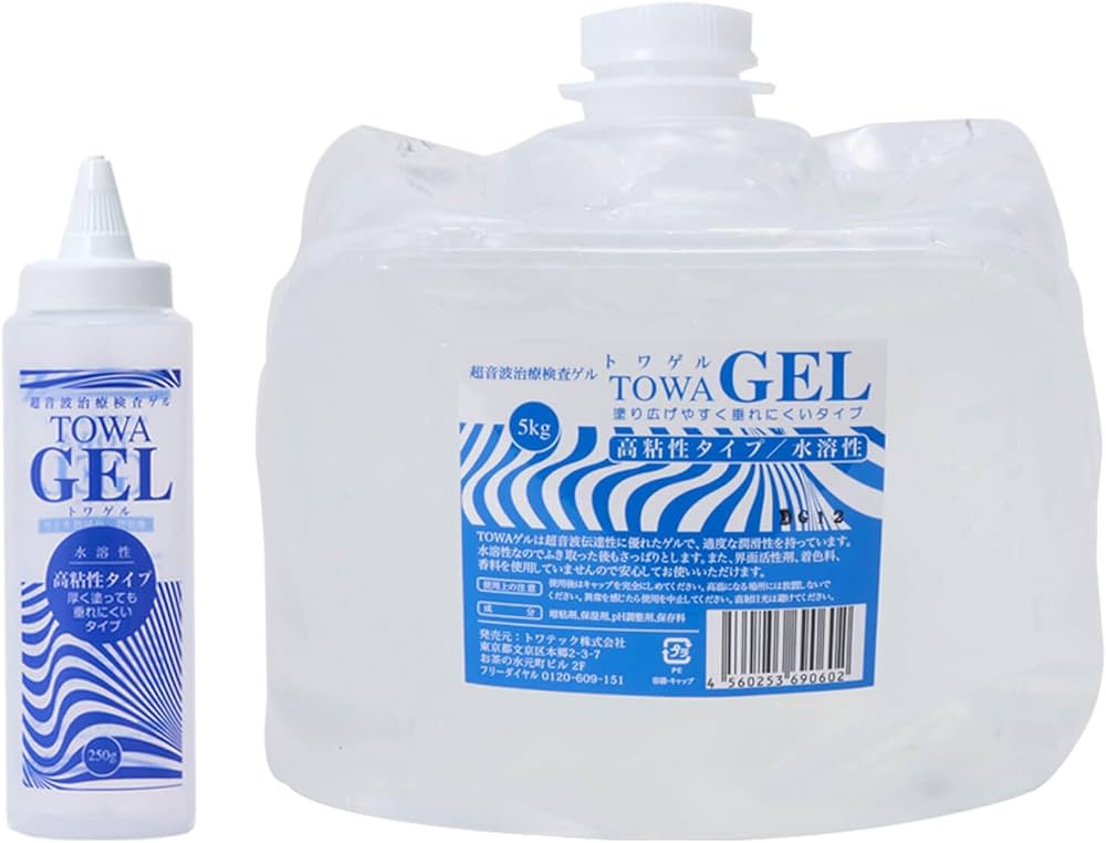 Amazon.co.jp: 純国産超音波ゲル TOWAゲル（高粘性タイプ） 5kg エコー