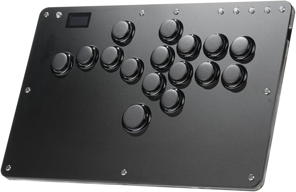 Haute42 Leverless Controller Arcade Stick: Haute42 R16 Black