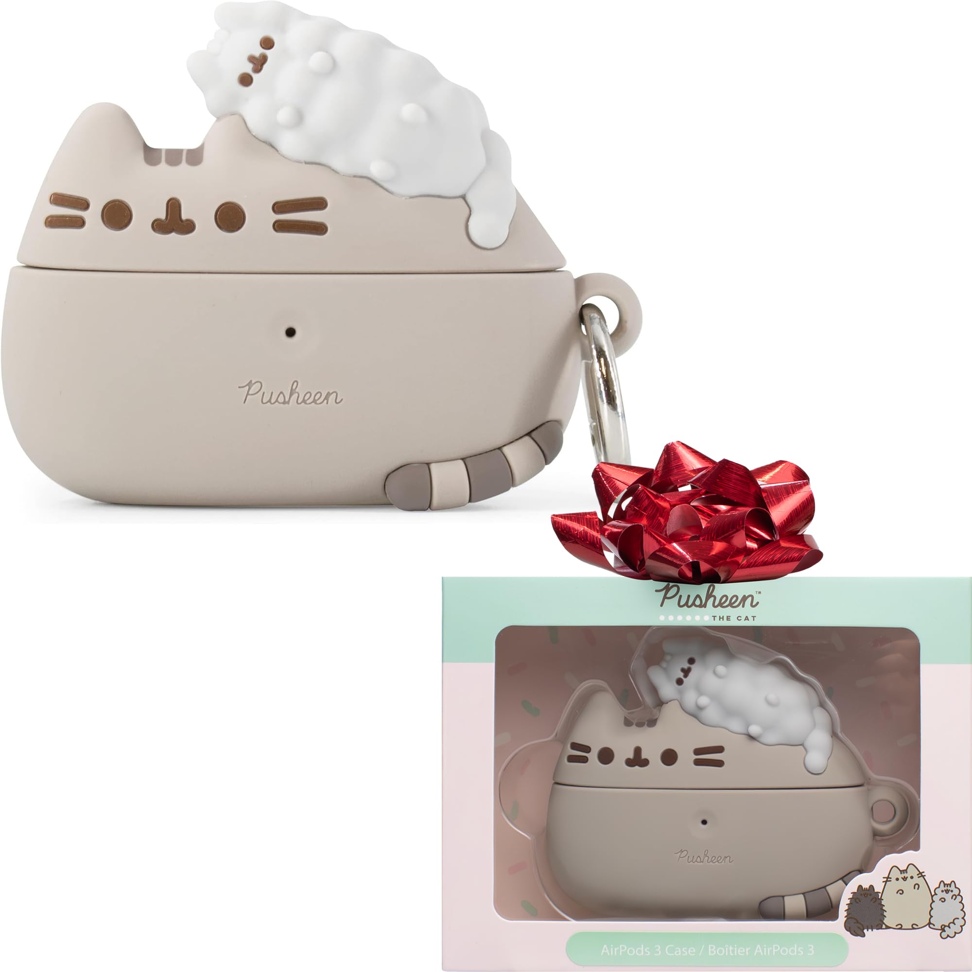Amazon.com: iFace x Pusheen The Cat [ Compatible with AirPods 3