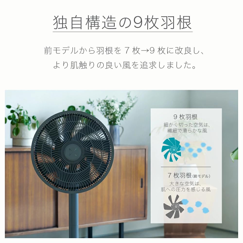 Amazon | 【2025年NEWモデル】扇風機 リビングファン Whisper Flex