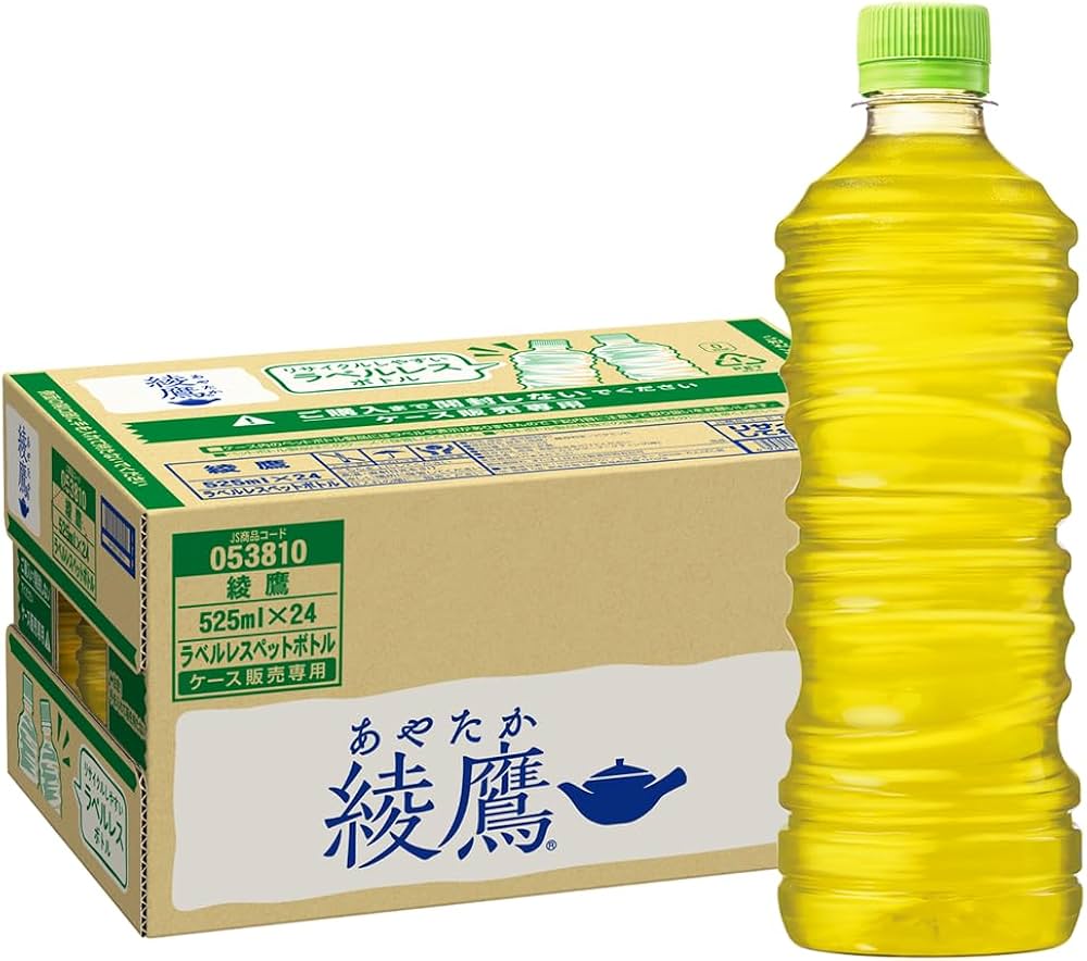 Amazon.co.jp: コカ・コーラ 綾鷹 ラベルレス 525ml PET ×24本 : 食品