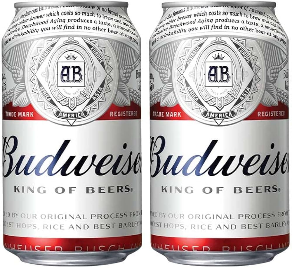 Amazon.co.jp: アメリカバドワイザー Budweiser 缶 355ml ビール 48本
