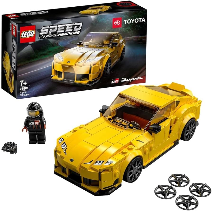 Amazon.com: LEGO® Speed Champions Toyota GR Supra 76901 Toy Car