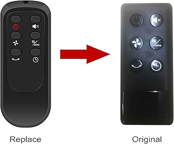 Amazon.com: WINFLIKE DR-HTF003 Remote Control Replace for Dreo