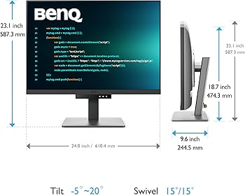 Amazon.com: BenQ RD280U 28.2” 4K 3840x2560 3:2 Programming Monitor