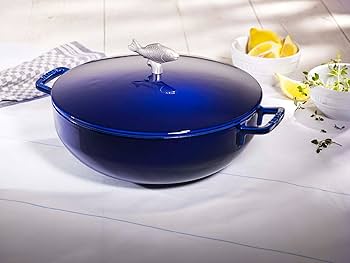Amazon.co.jp: staub ストウブ 「 フィッシュ ココット 28cm グラン