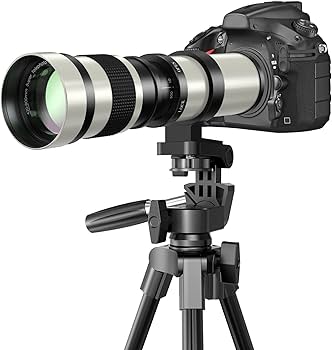 Amazon.co.jp: Lightdow 望遠レンズ420-800mm f/8.3 マニュアルズーム