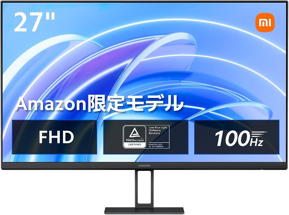 Amazon.co.jp: 【Amazon.co.jp限定】 Xiaomi モニター A27i