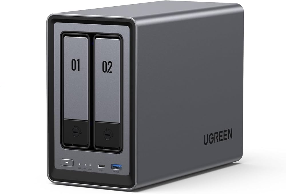 Amazon.co.jp: UGREEN NASync DXP2800 2ベイデスクトップnasキット