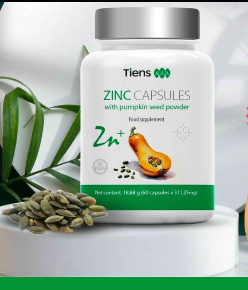 Amazon.com: Tiens Zinc Capsules with Pumpkin Seed Powder