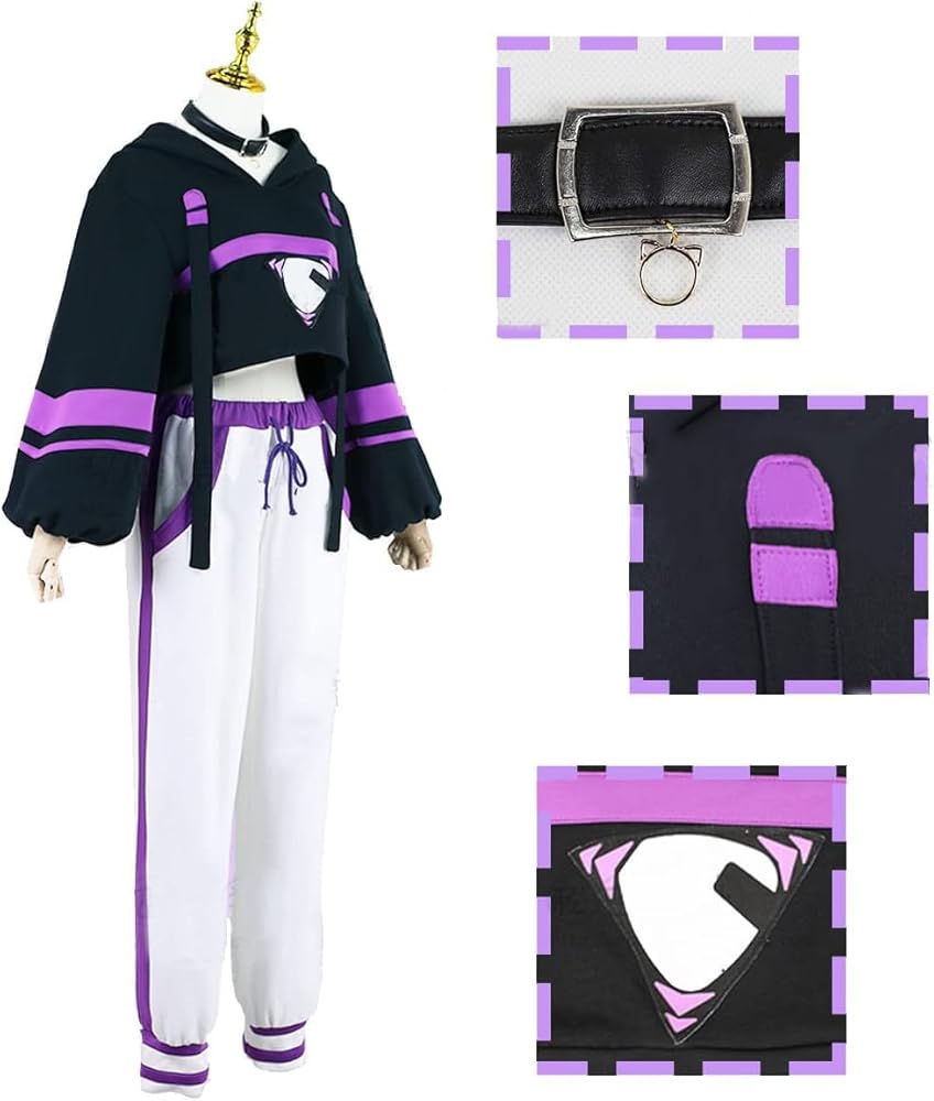Amazon.co.jp: [楽コス] 猫又おかゆ 6点フルセット コスプレ 衣装
