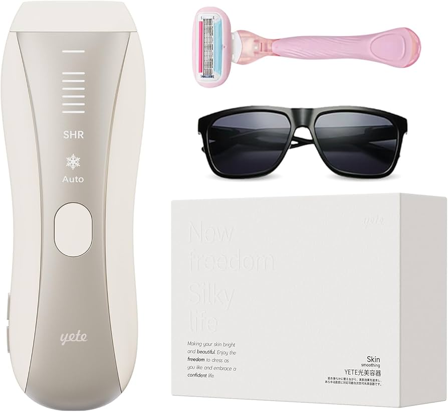 Amazon | Yete（エイティー）脱毛器 IPL光脱毛器 サファイア冷却 SHR