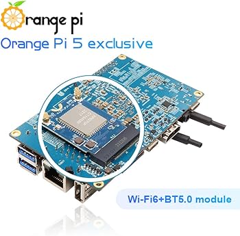 Amazon.com: Orange Pi 5 WiFi 6.0 Bluetooth 5.3 Module with Antenna