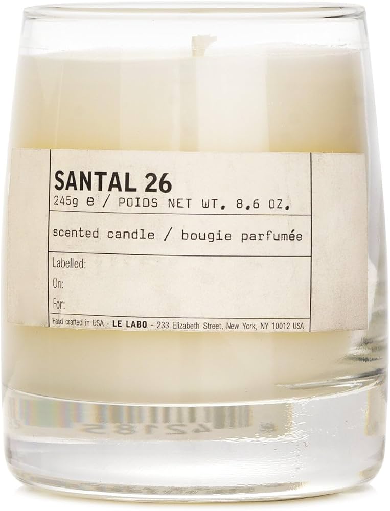 Amazon.com: LE LABO Santal 26 Scented Candle 245 Grams 8.6 Ounce