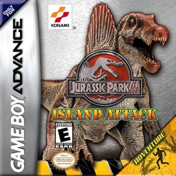 Amazon.com: Jurassic Park III: Island Attack : Game Boy Advance