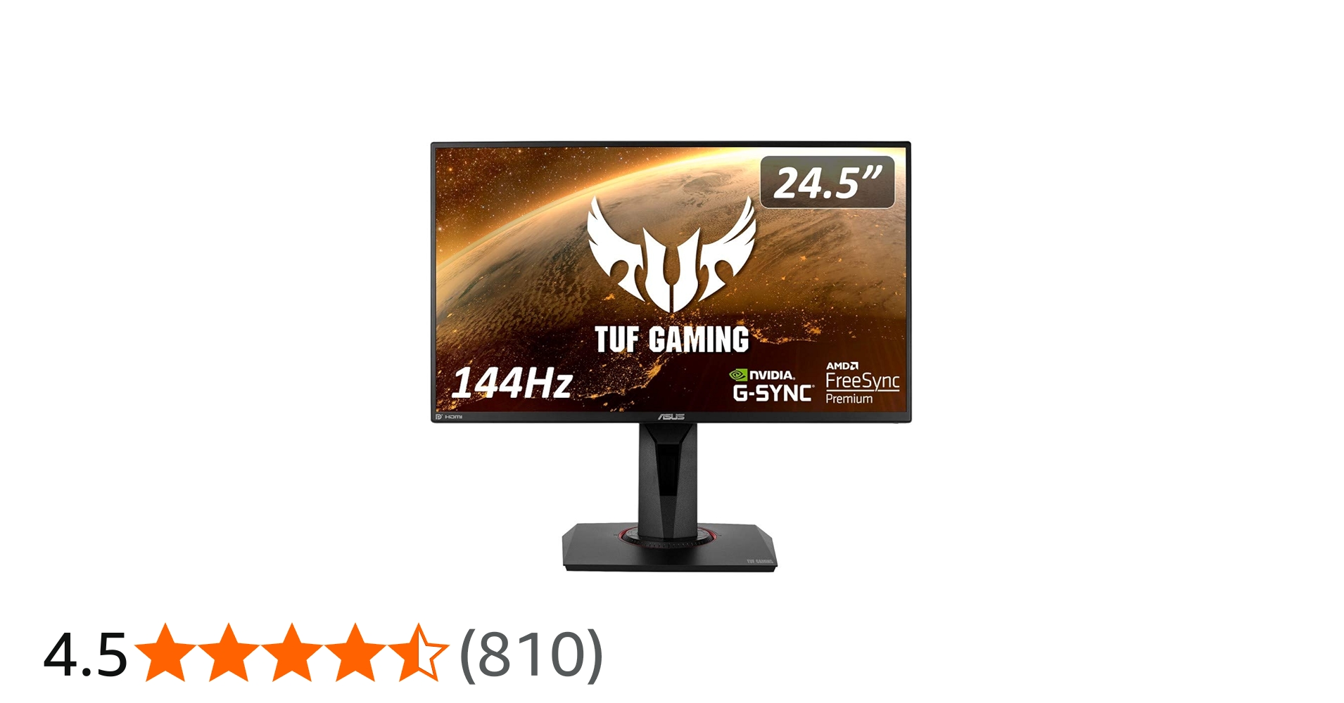 Amazon.co.jp: ASUS TUF Gaming ゲーミングモニター VG259Q 24.5インチ