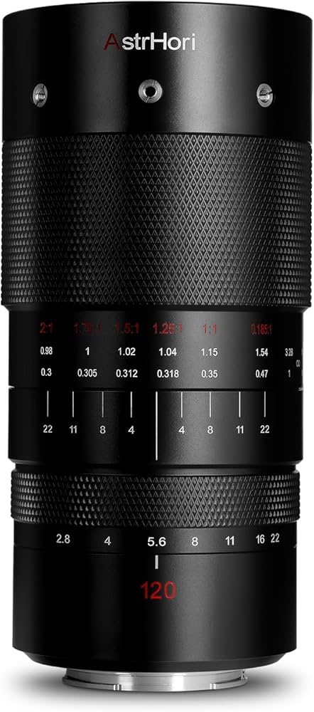 Amazon.com : AstrHori 120mm F2.8 2X Macro Lens Full Frame Large