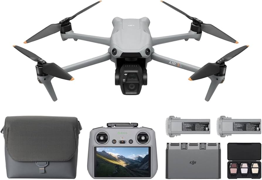 Amazon.com: DJI Air 3S Fly More Combo (RC 2 Screen Remote