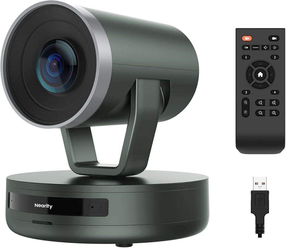 Amazon.co.jp: NEARITY ウェブカメラ PTZ 会議室 カメラ Web会議