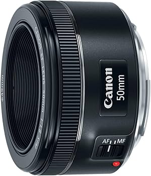 Canon EF 0570C005AA 50mm f/1.8 STM Lens, Black, 6cm : Amazon.nl