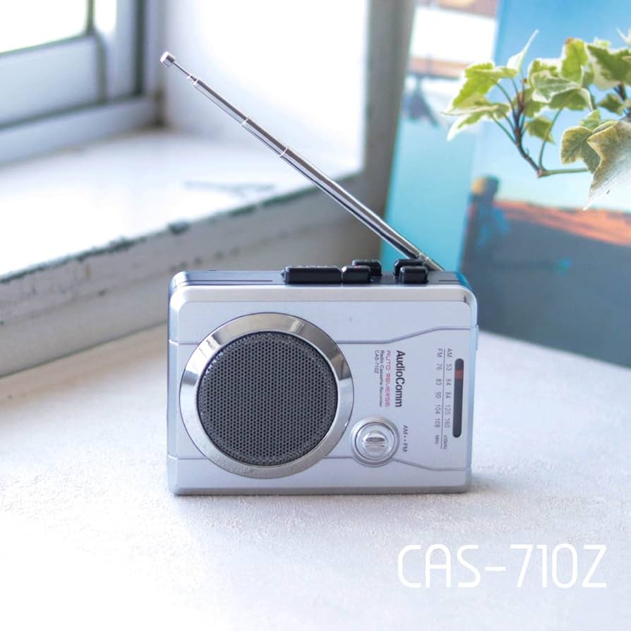 Amazon.co.jp: OHM AudioComm ラジオカセット AM/FM ラジオ番組録画