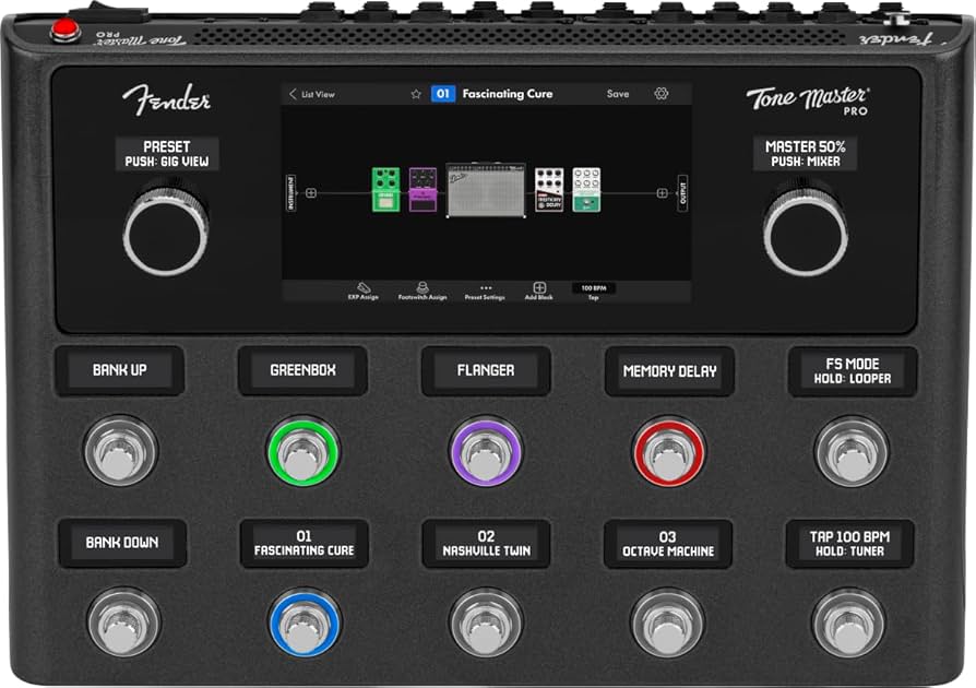 Amazon.com: Fender Tone Master Pro Multi-Effects Guitar