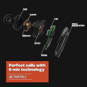 Amazon.com: JBL Tour Pro 2 - True Wireless Noise Cancelling