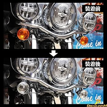 Amazon | ハーレー ウインカーレンズ 交換用 レンズ S25 メッキバルブ