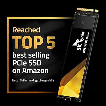 Amazon.com: SK Hynix Gold P31 500GB PCIe NVMe Gen3 M.2 2280, Up to