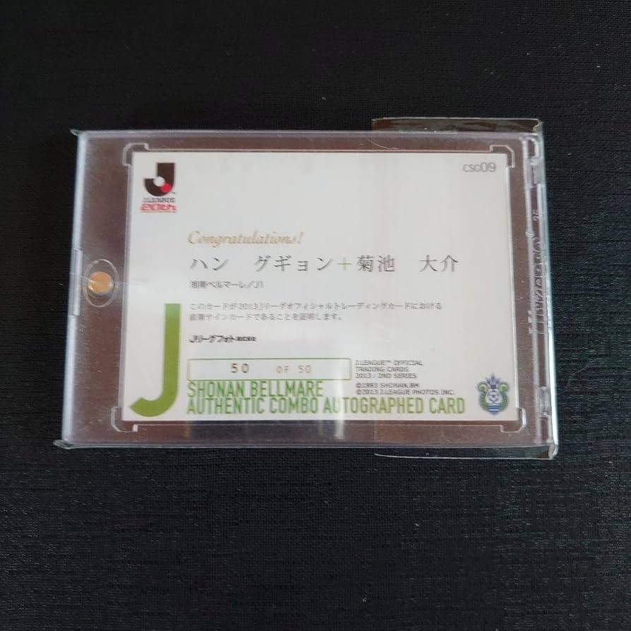 Amazon.co.jp: 2013 Jリーグ 湘南ベルマーレ ハングギョン 菊池大介