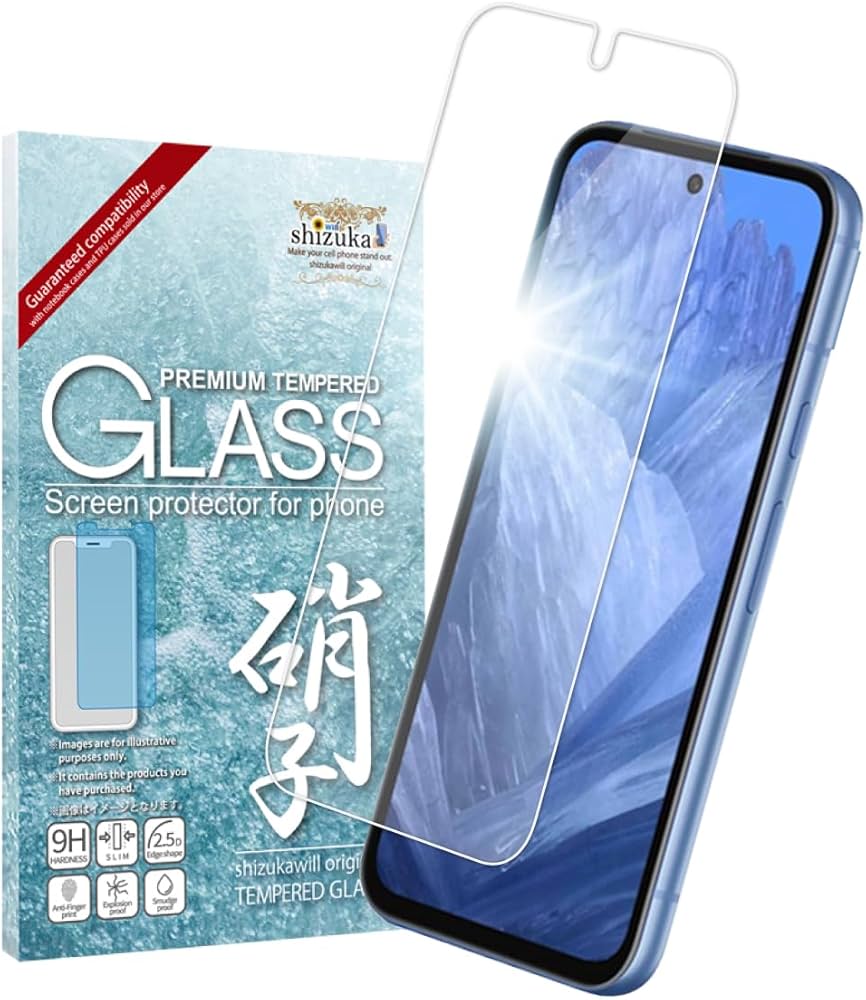 Amazon | シズカウィル Google Pixel 8a 用 ガラスフィルム 強化ガラス