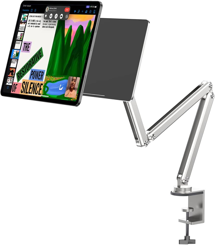 Amazon.co.jp: KU XIU マグネット式iPad Pro 12.9スタンド、折りたたみ