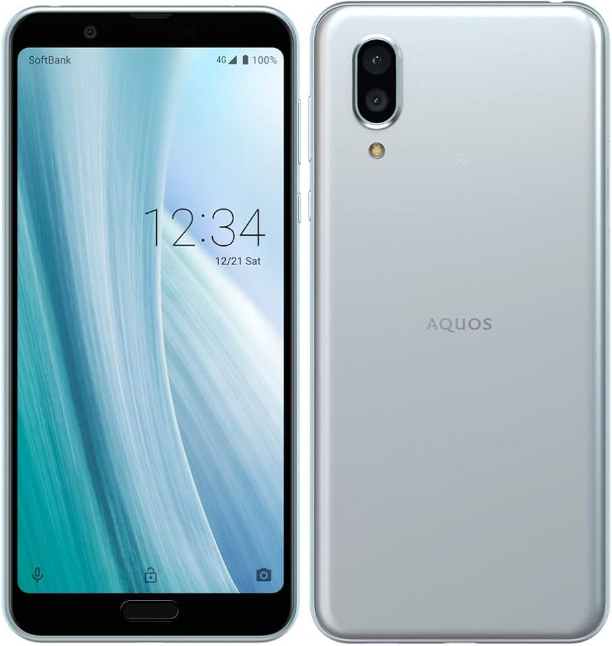 Amazon | SIMフリー AQUOS sense3 plus 901SH SoftBank ムーンブルー