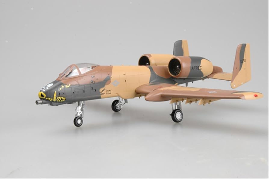 A10サンダーボルトII1:72塗装済完成品模型2機セット(イージーモデル