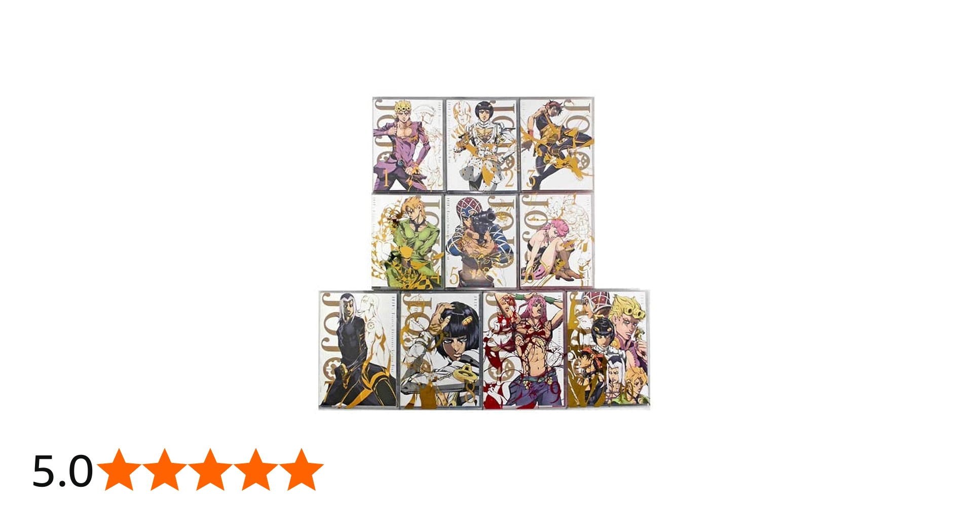 Amazon.co.jp | Blu-ray ジョジョの奇妙な冒険 黄金の風 初回仕様版 全