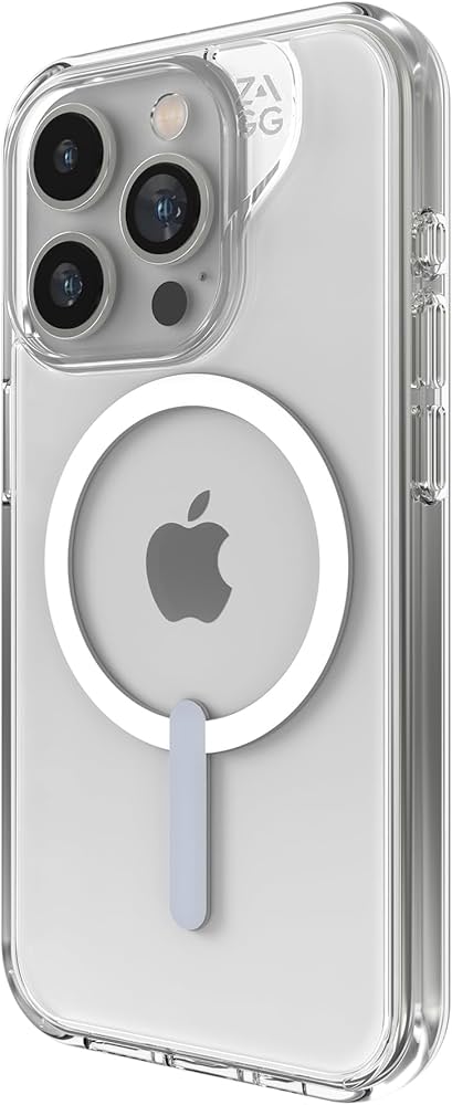 Amazon.com: ZAGG Crystal Palace Snap iPhone 15 Pro Clear Phone