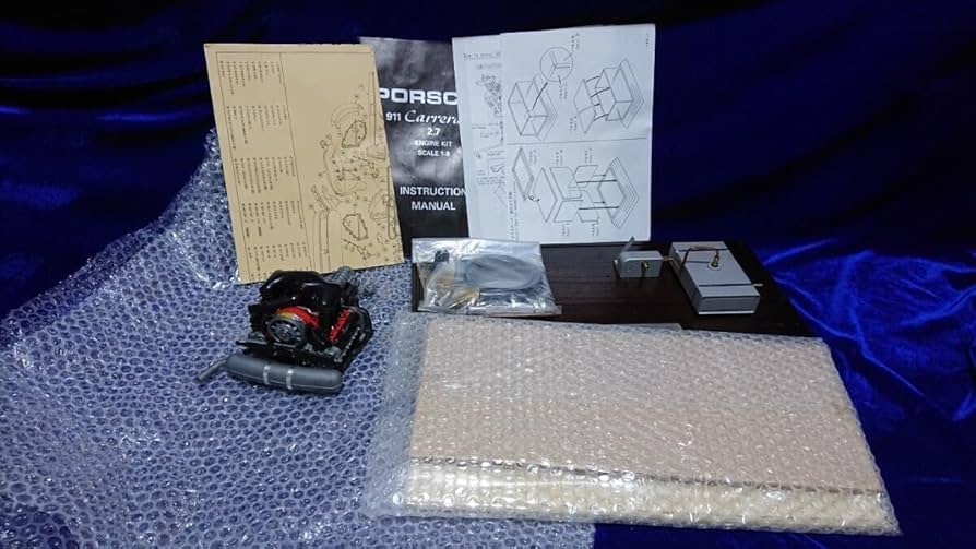 Amazon | 1/8 911 '73 Carrera RS 2.7 Engine マルシン工業 ミニカー