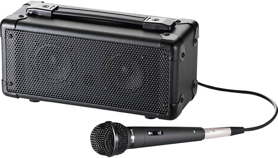 Amazon.co.jp: サンワサプライ マイク付き拡声器スピーカー MM-SPAMP