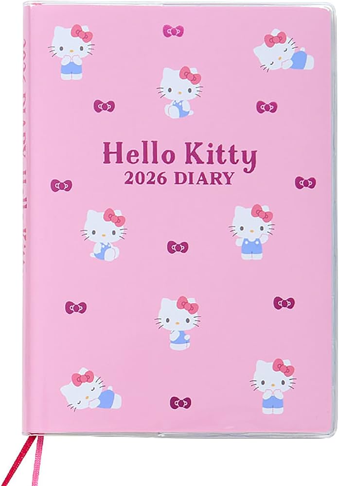 Amazon.co.jp: サンリオ(SANRIO) B6ダイアリー（横罫タイプ） 2026