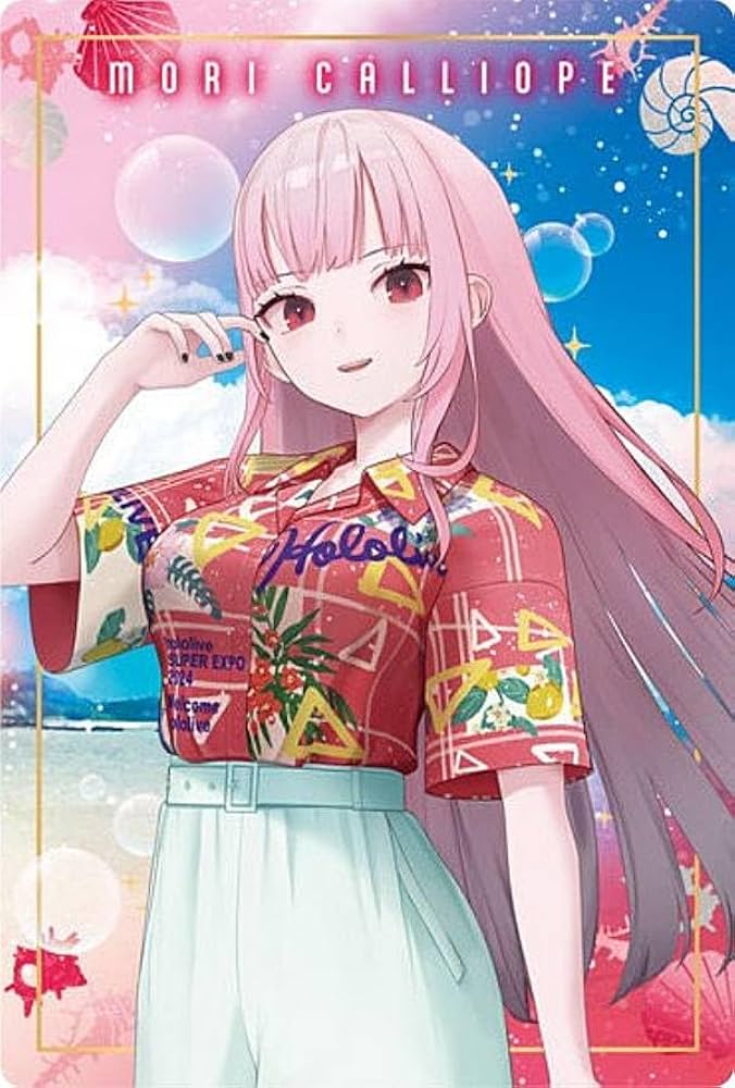 Amazon.co.jp: 【21.森カリオペ (メンバーカード) 】ホロライブ