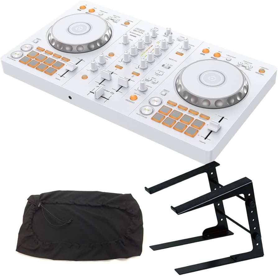 Amazon | パイオニア DJコントローラー DDJ-FLX4 W (ホワイト) + PC