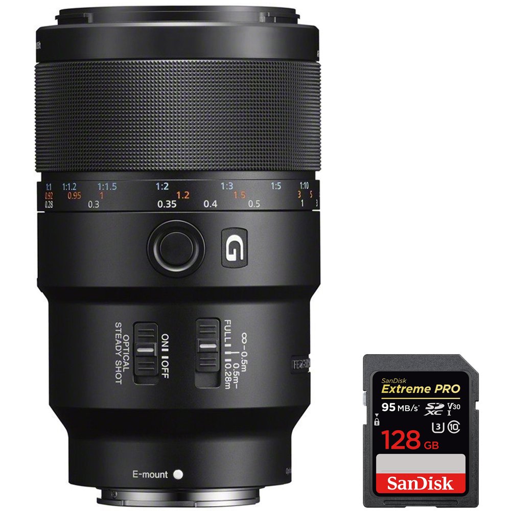 Amazon.com: Sony (SEL90M28G FE 90mm F2.8 Macro G OSS Full-Frame E