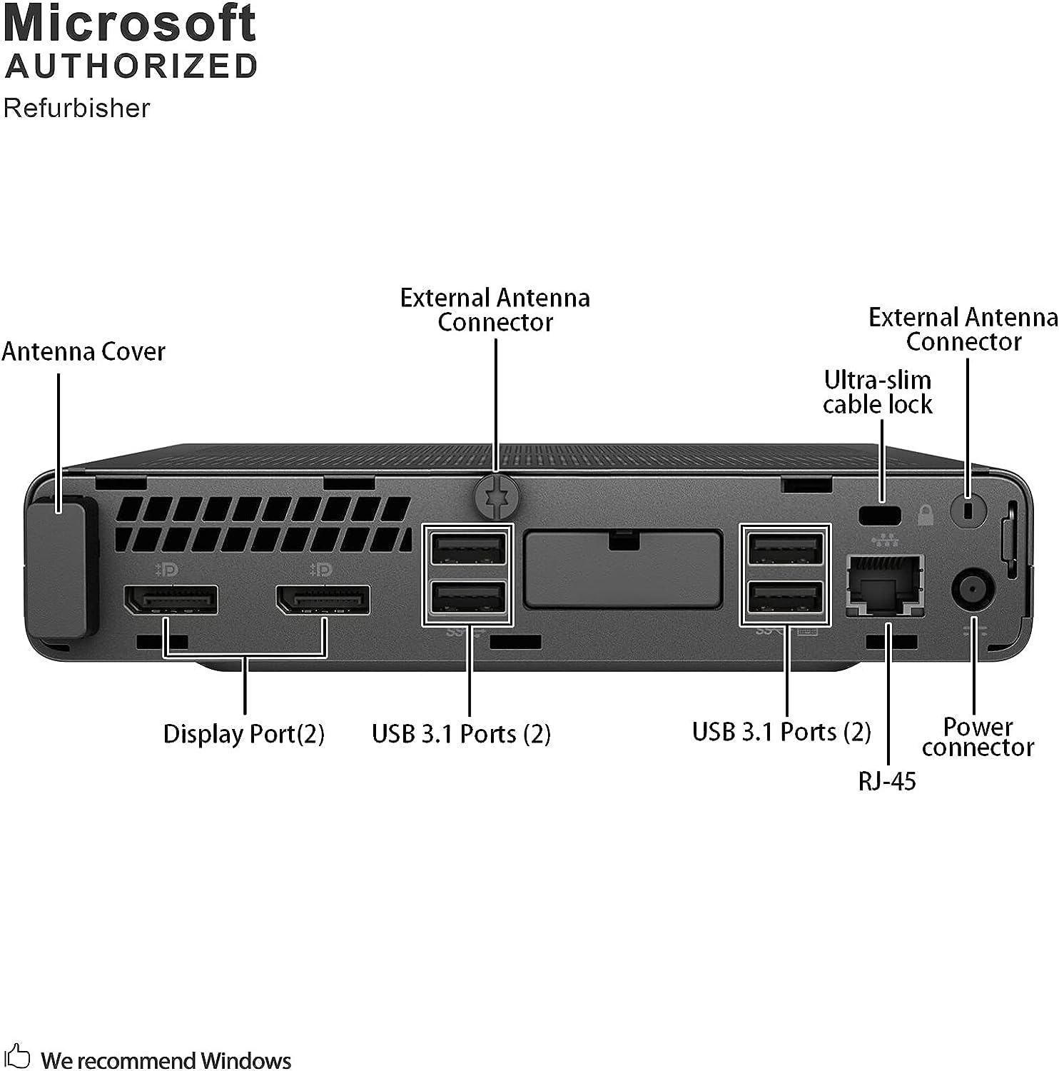 Amazon.com: HP EliteDesk 800 G4 Mini Tiny Business PC, Intel Hexa