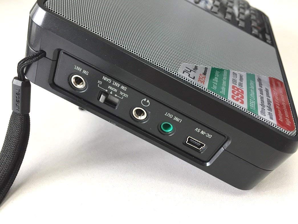 Amazon | TECSUN 日本正規代理店 PL-880 黒 BCL 短波ラジオ FM/MW/SW