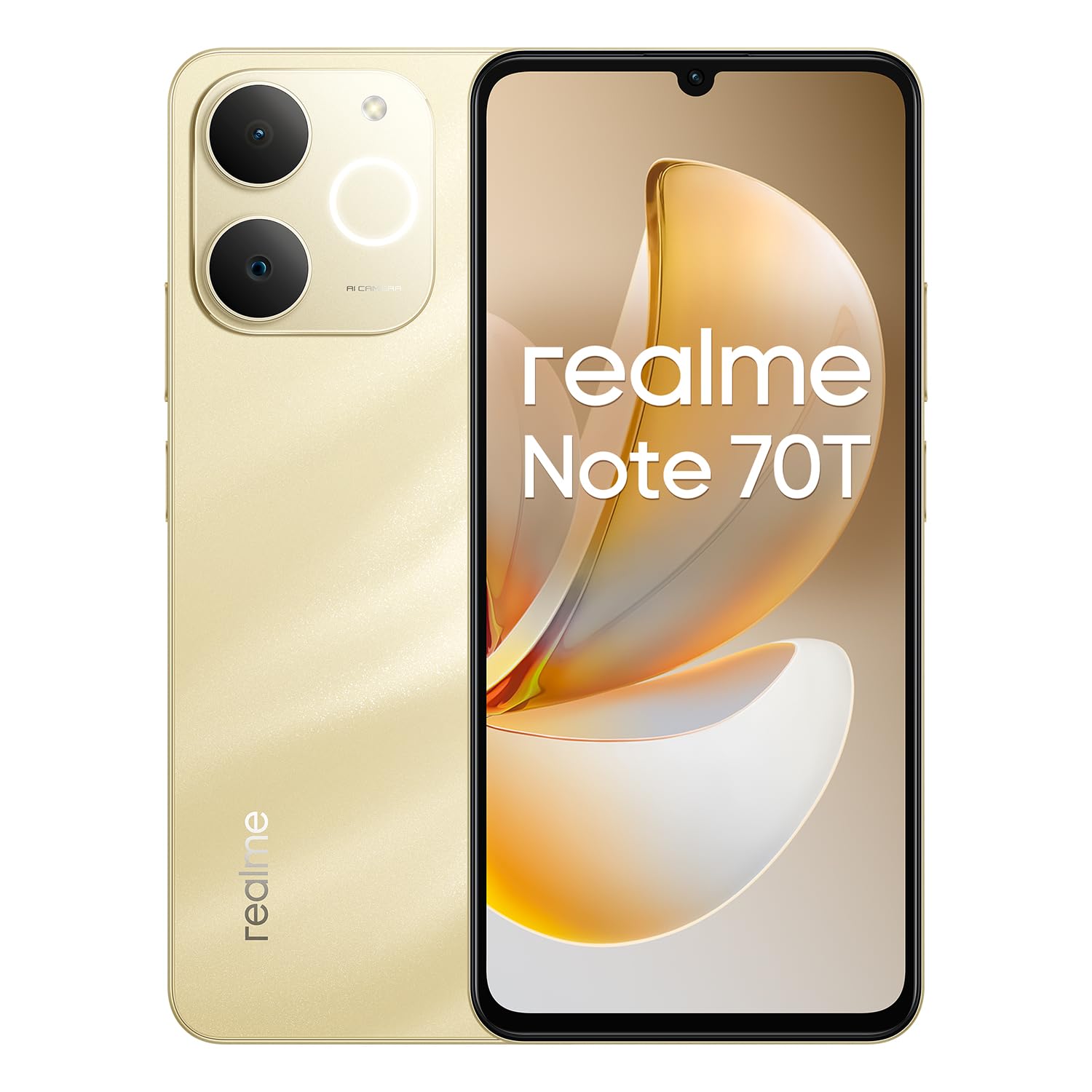 熱*海様 Realme note 70T 8Gb/64Gb gold realme Note 70T 8GB（4+4