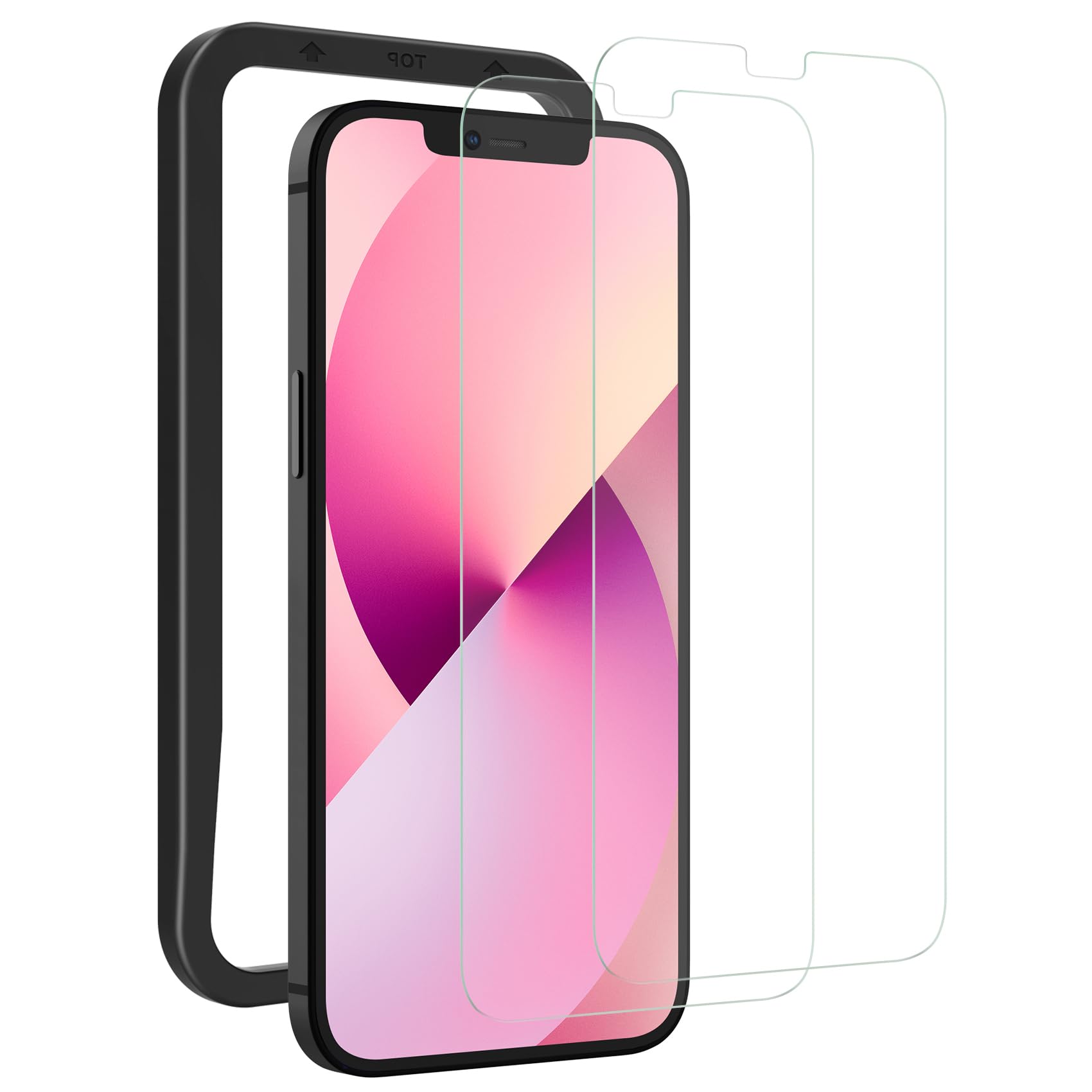 Amazon | NIMASO ガラスフィルム iPhone 13 mini/12 mini 用 強化